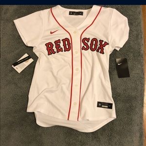 NIKE BOSTON RED SOX AUTHENTIC JERSEY WOMENS SIZE S BRAND NEW WITH TAGS